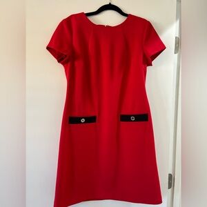 Tommy Hilfiger Vibrant Red Dress